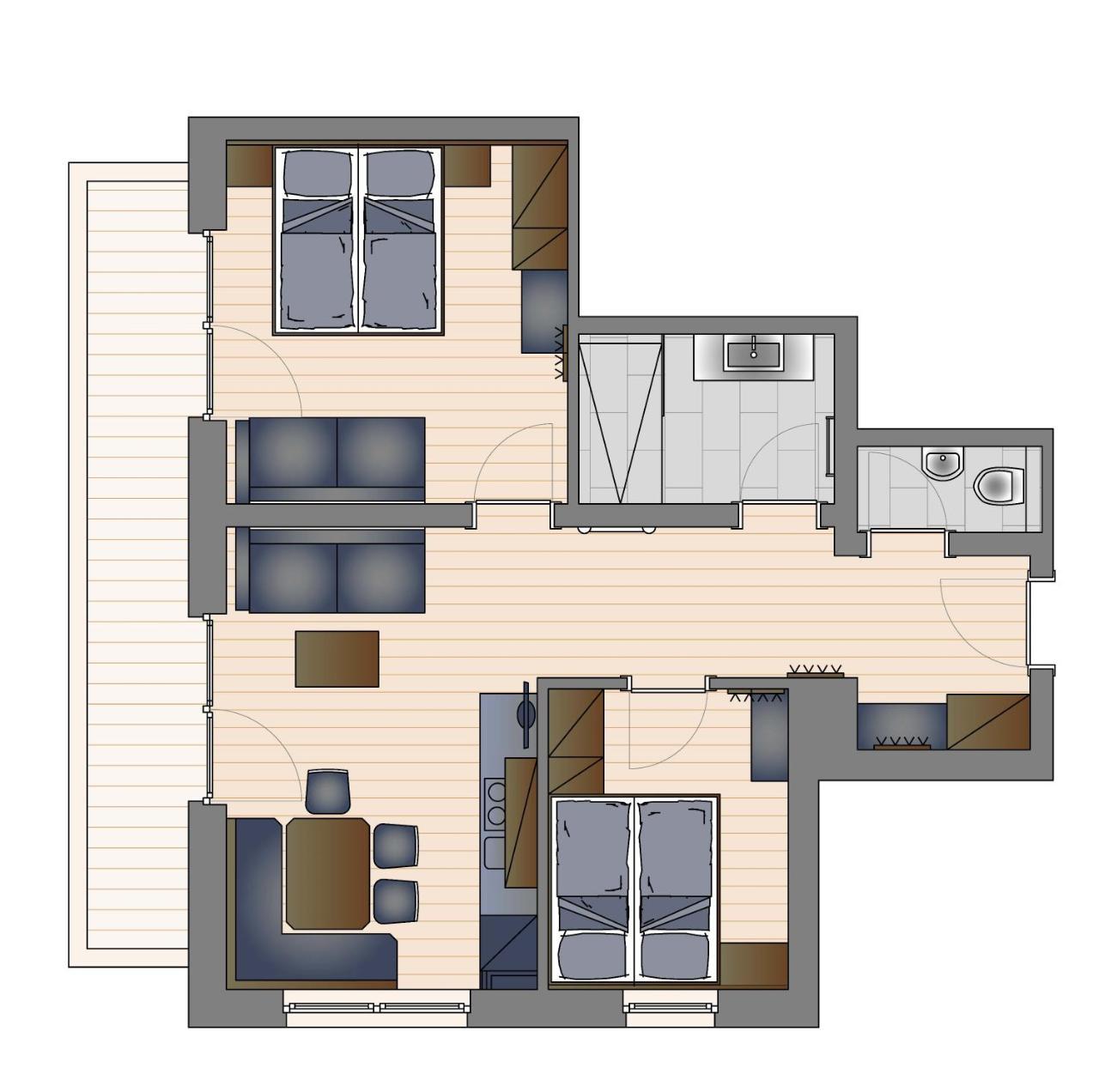 Das Gruenholz Aparthotel Mühlbach am Hochkönig 외부 사진